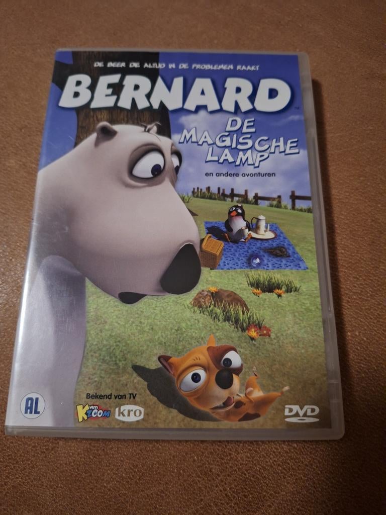 Bernard De Magische Lamp - DVD, Cd's en Dvd's, Dvd's | Kinderen en Jeugd, Gebruikt, Tv fictie, Avontuur, Alle leeftijden, Ophalen of Verzenden