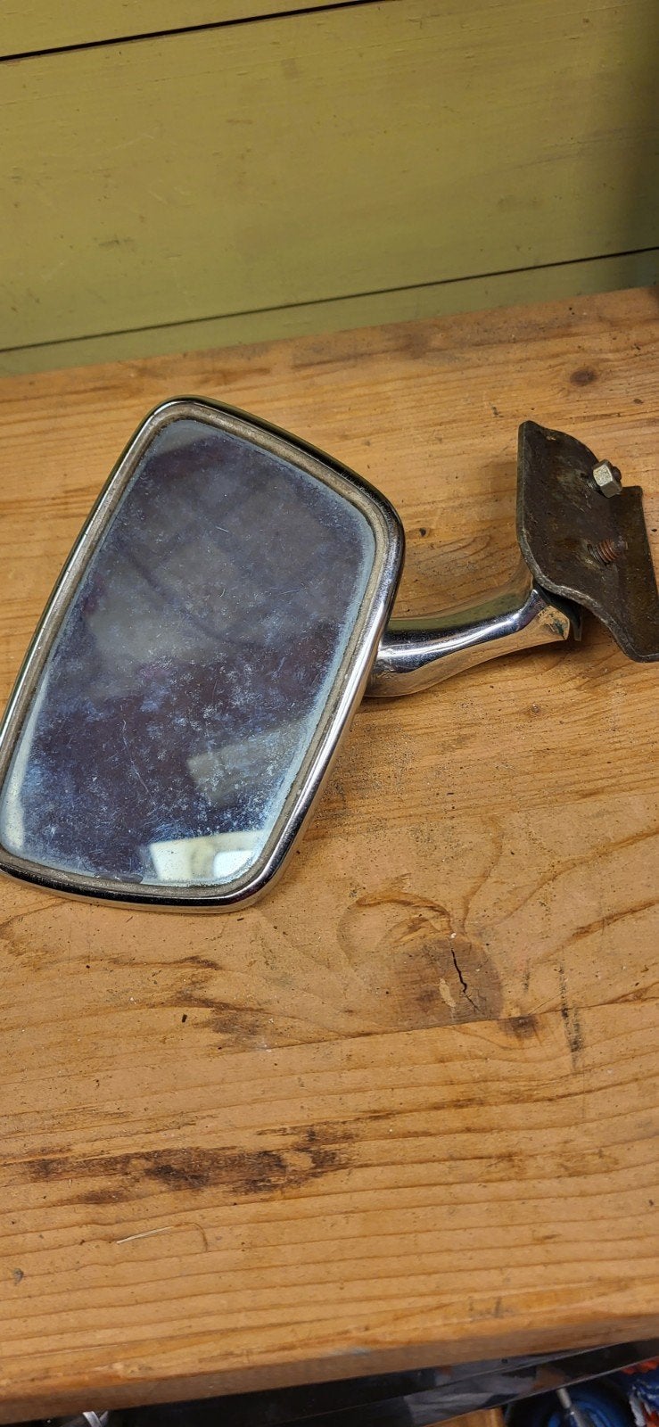 Buitenspiegel chroom - Klassieke auto/Oldtimer, Auto-onderdelen, Ophalen of Verzenden, Gebruikt, Oldtimer onderdelen