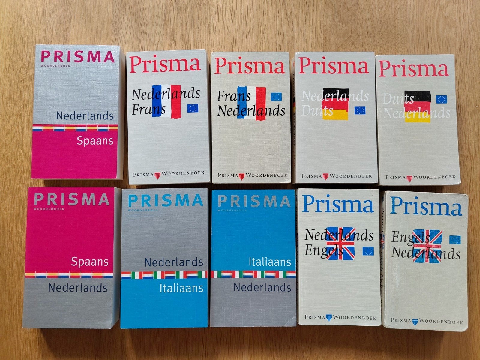 Set Prismawoordenboeken (voor bijv. Middelbare school), Boeken, Woordenboeken, Ophalen, Gelezen, Prisma of Spectrum