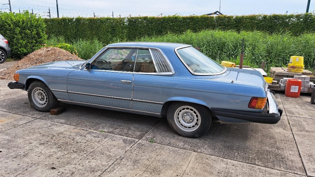 Mercedes-Benz SL 4.5 450 SLC AUT 1975 Blauw, Blauw, Particulier, 1500 kg, Te koop