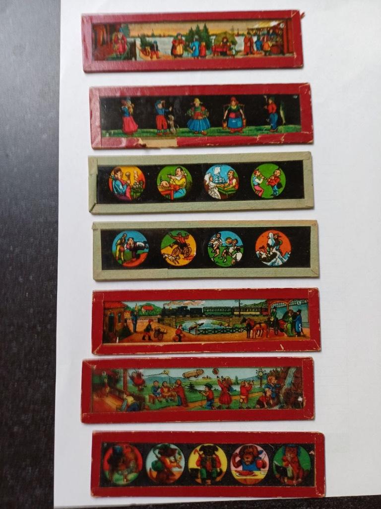 Toverlantaarn glasplaatjes, -, -, Overige typen, Ophalen of Verzenden