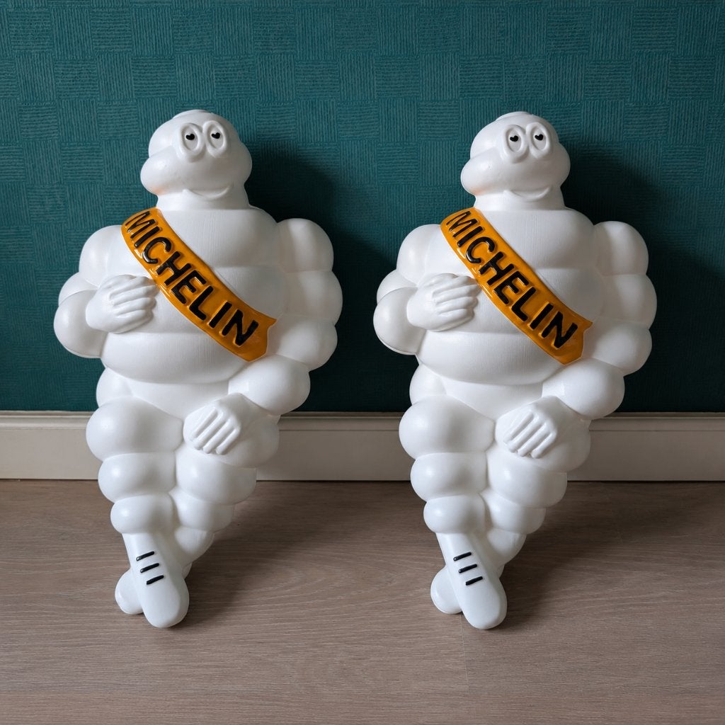 Michelin poppen bibendum 46cm incl. LED – set van 2 stuks, Ophalen of Verzenden, Nieuw, Overige typen