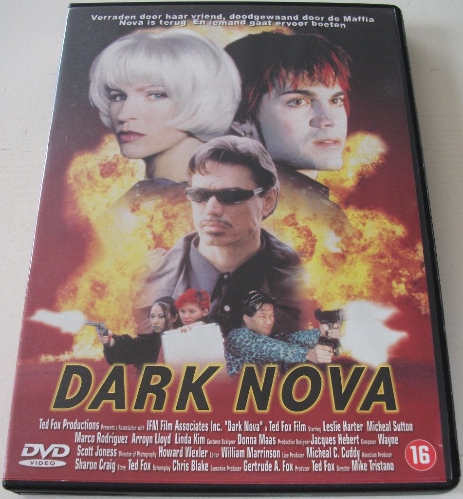Dvd *** DARK NOVA *** 'Avenging Angel', Engels, Vanaf 16 jaar, Nederlands, Actiethriller