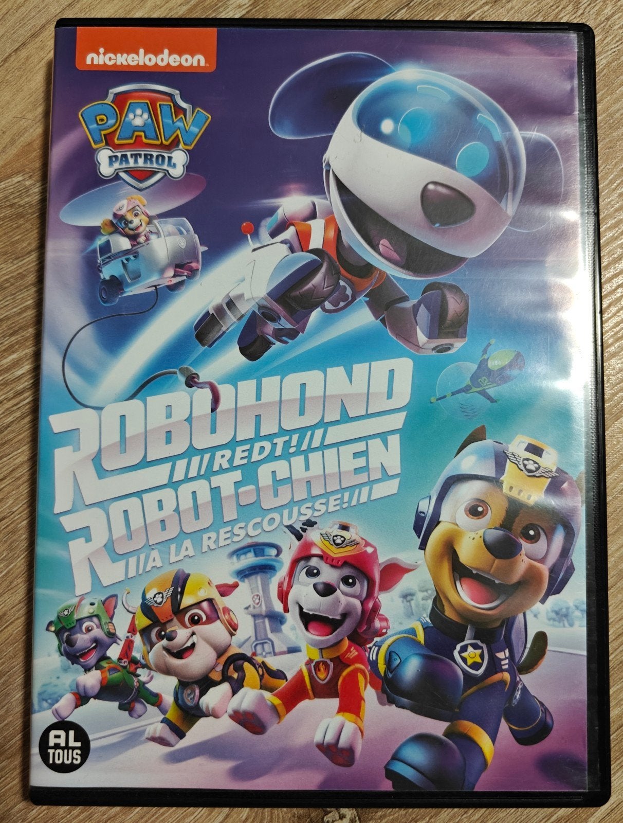DVD - Paw Patrol: Robohond redt, Avontuur, Alle leeftijden, Tv-serie, Ophalen of Verzenden