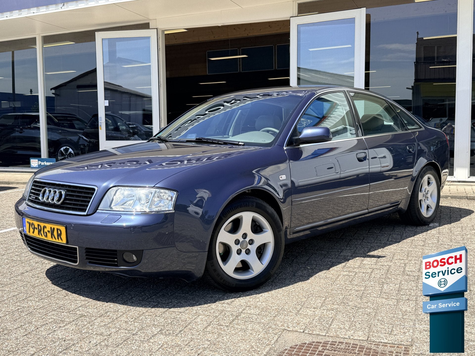 Audi A6 Limousine 3.0 quattro Pro Line | S-line | Sportstoel, Auto's, Audi, Automaat, Gebruikt, Beige, Blauw