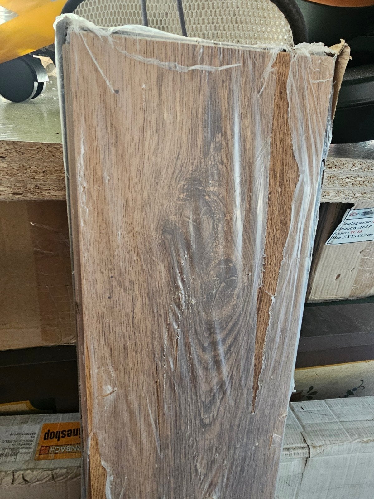 Gratis nieuw 1 pak laminaat vloer 2.9m2, Ophalen, Nieuw, Minder dan 5 m², Hout