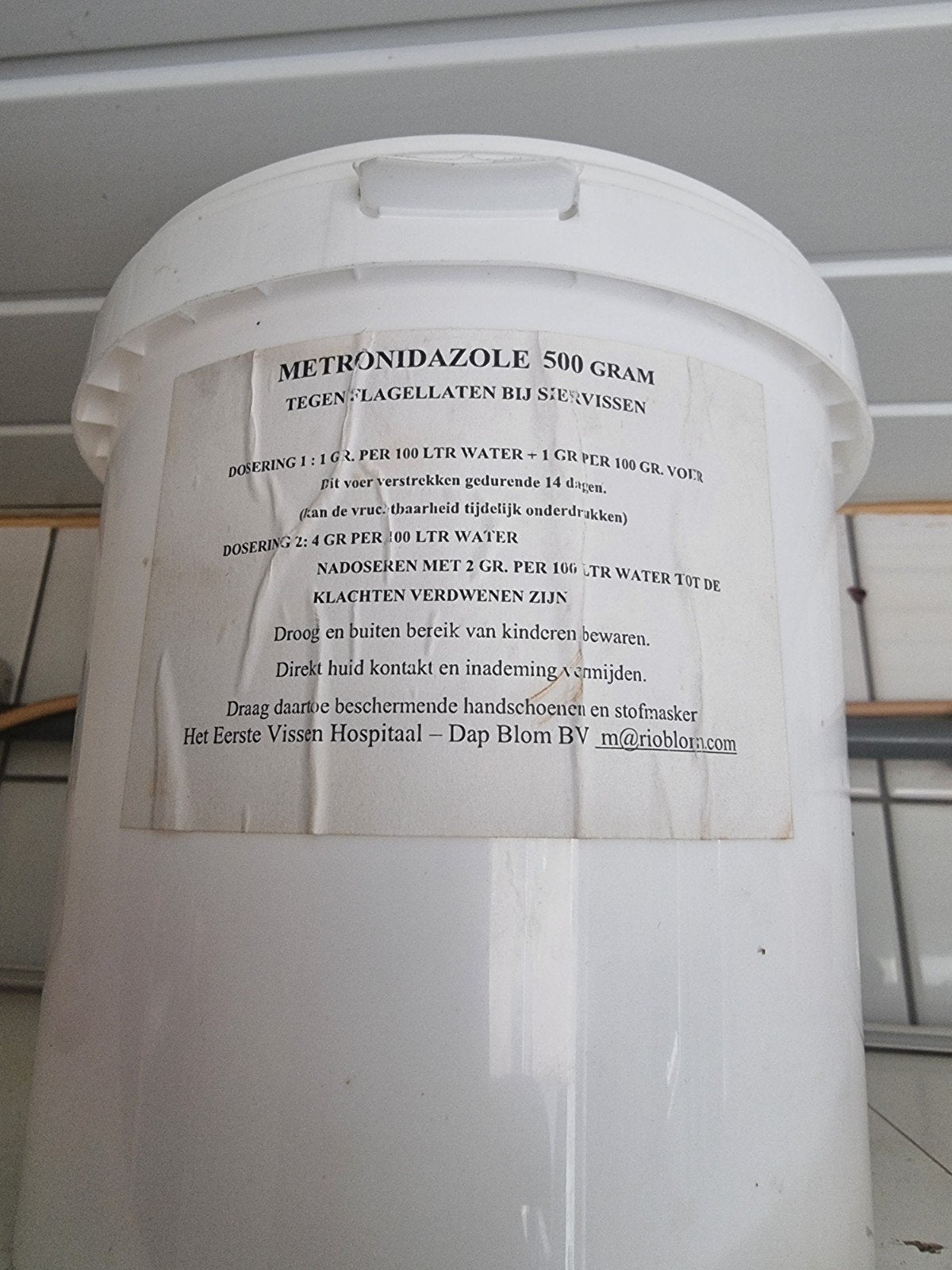 230 gram metronidazol, Dieren en Toebehoren, Vis
