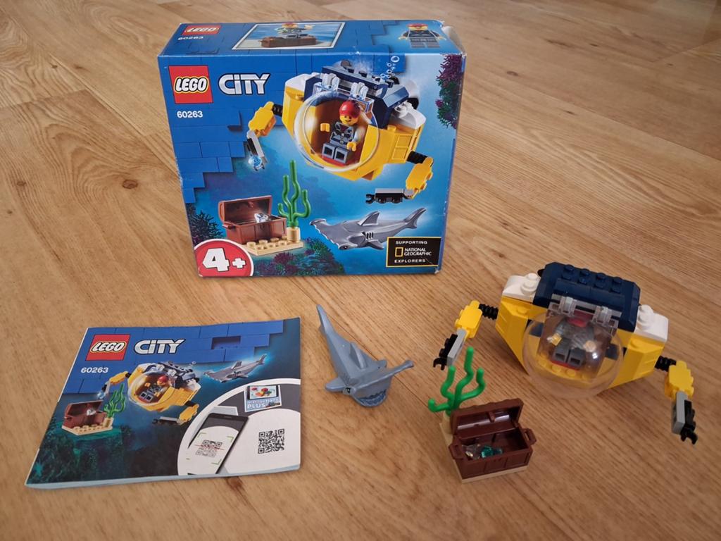 Leuke complete LEGO City Duikboot set 60263, Lego, Ophalen of Verzenden, City, Gebruikt