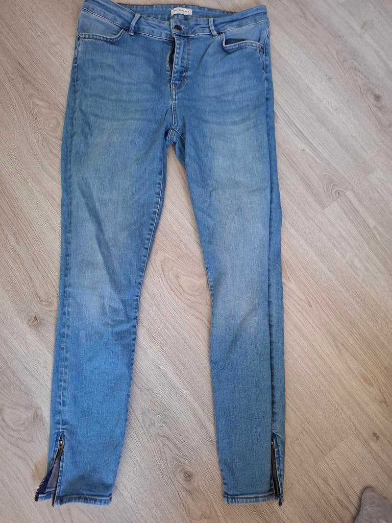Silvercreek Jeans met ritsen aan de pijpen, Blauw, Ophalen of Verzenden, Zo goed als nieuw, W30 - W32 (confectie 38/40)