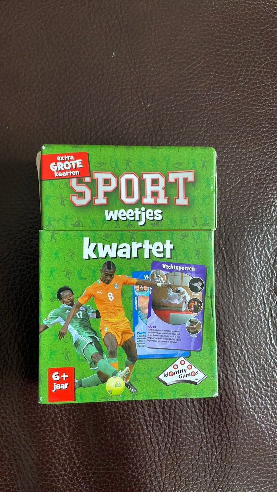 Sportkwartet, Verzamelen, Speelkaarten, Jokers en Kwartetten, Ophalen of Verzenden, Gebruikt, Kwartet(ten)