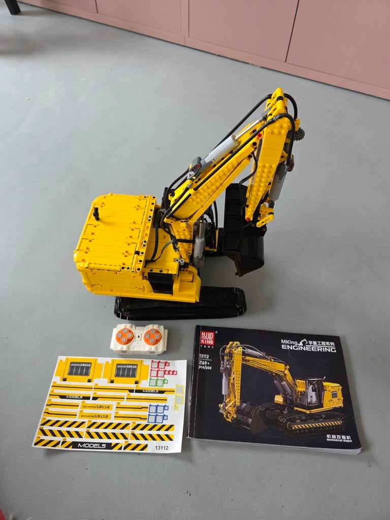 Technisch lego graafmachine, Overige merken, Ophalen of Verzenden, Zo goed als nieuw, Groter dan 1:32