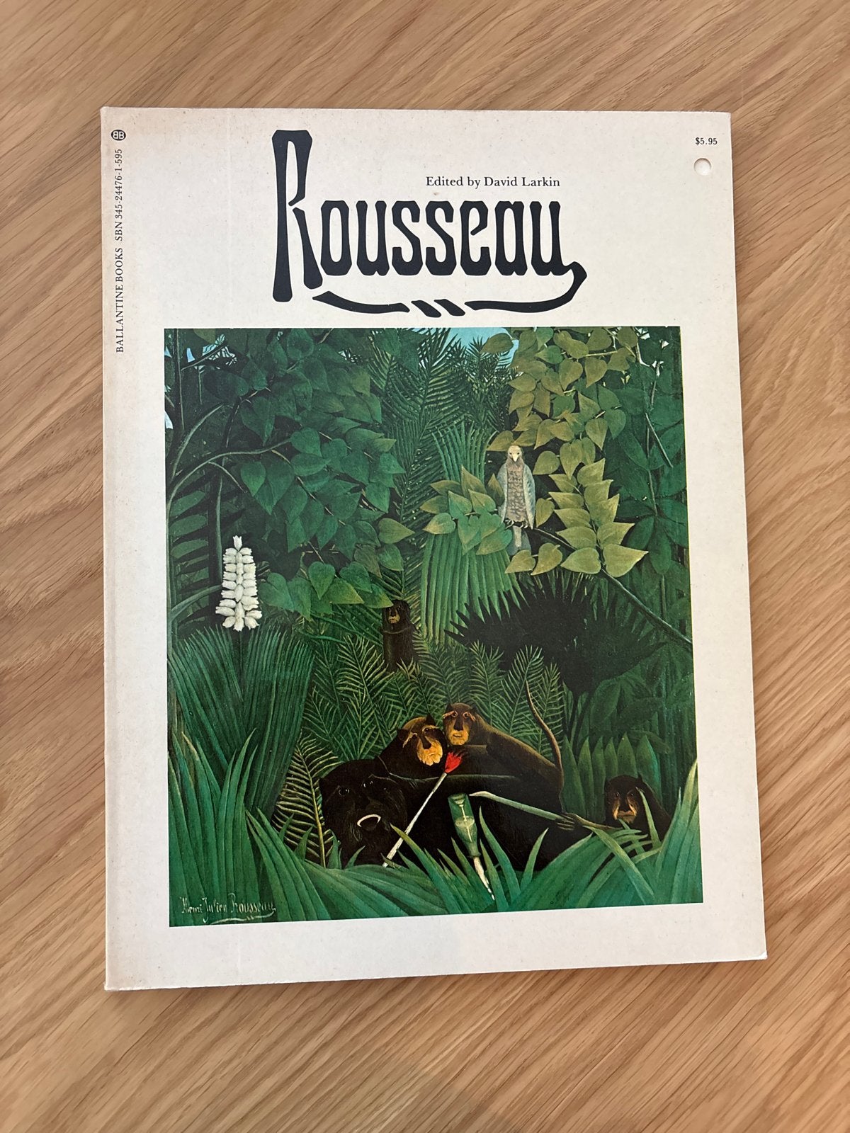 Rousseau Kunstboek - David Larkin (Ballantine Books), Boeken, Verzenden, Gelezen, Schilder- en Tekenkunst