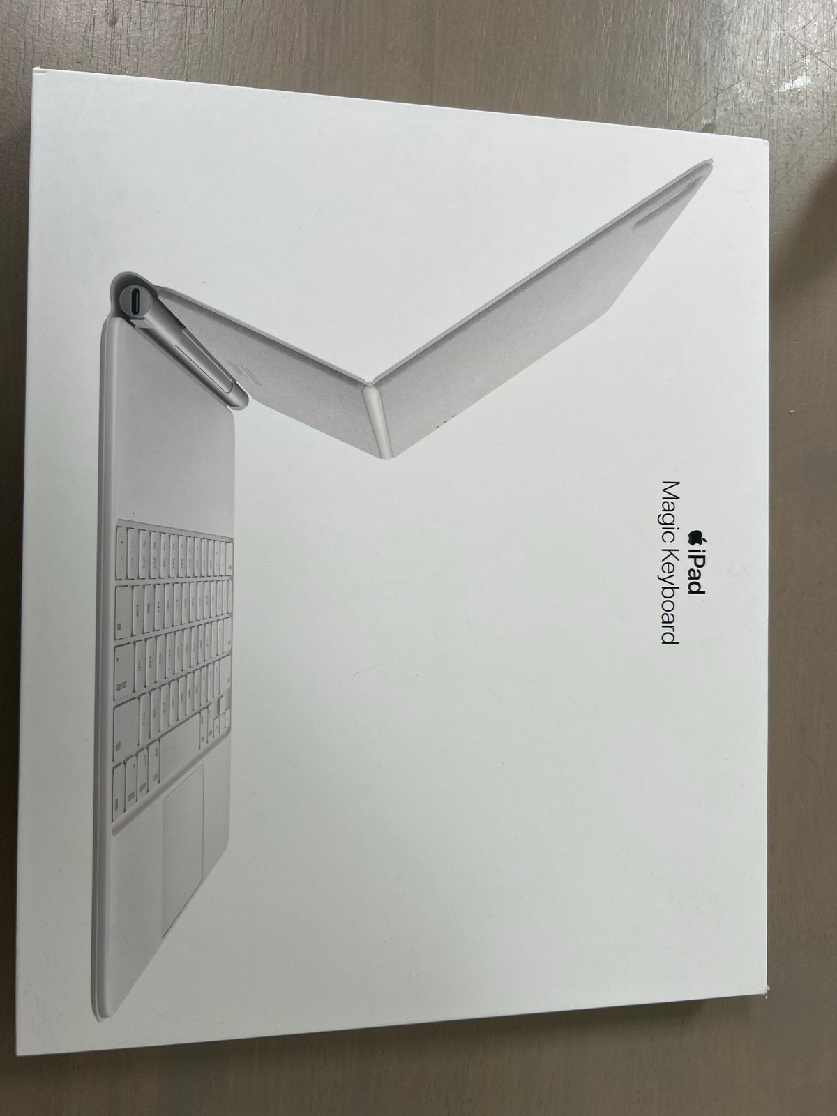 Magic Keyboard voor 12.9 inch iPad Pro (3e, 4e, 5e gen), Computers en Software, Apple iPads, Wit, Ophalen of Verzenden, Apple iPad Pro