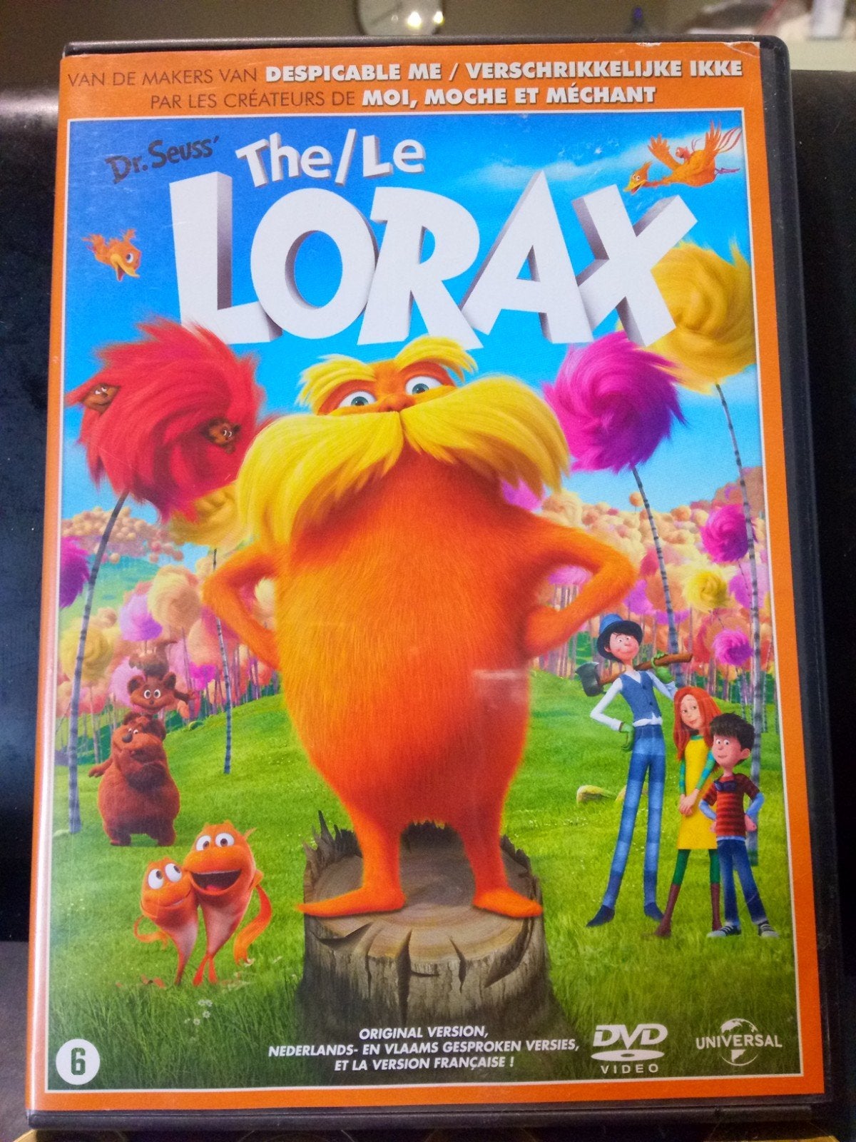 DVD Dr. Seuss' The Lorax - Universal (Nederlands gesproken), Bonusmateriaal, Nederlands, Nederlands, Ophalen of Verzenden