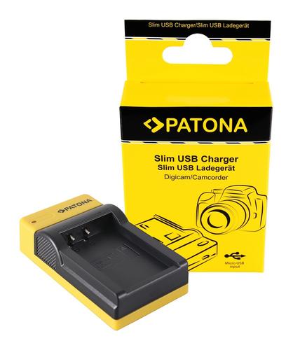Slim micro-USB Charger Canon EOS 750D 760D 8000D Kiss Rebel, Verzenden, Nieuw