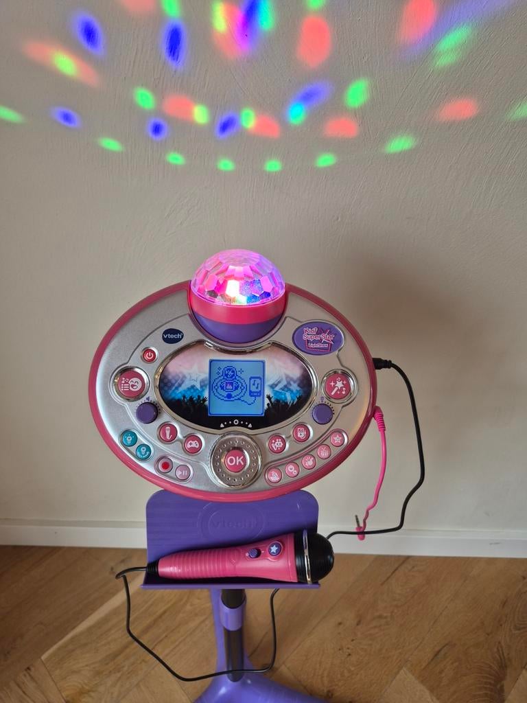 Kiddysuperstar vtech, Ophalen, Gebruikt