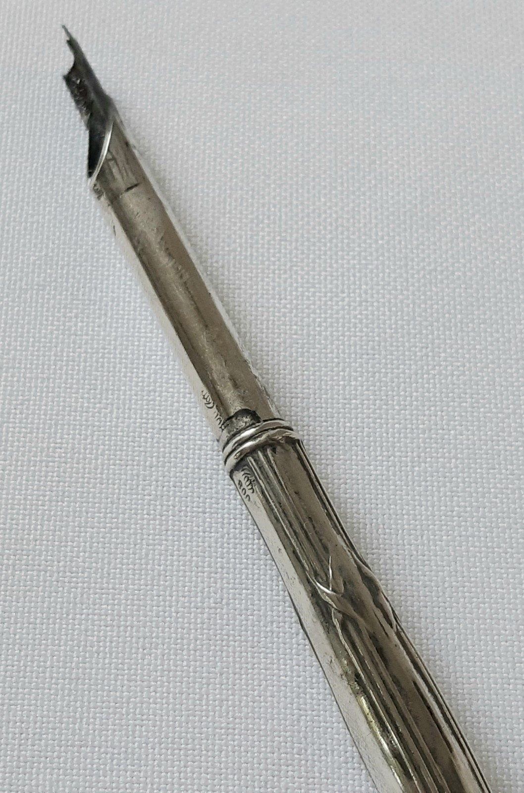 Antieke Zilveren Kroontjespen, Ophalen of Verzenden
