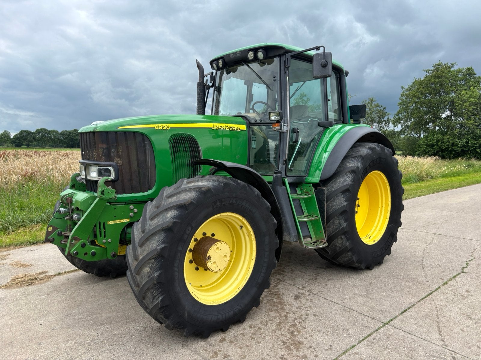John Deere 6920 AutoQuad 50km lucht, Gebruikt, Meer dan 10000, 120 tot 160 Pk, Ophalen