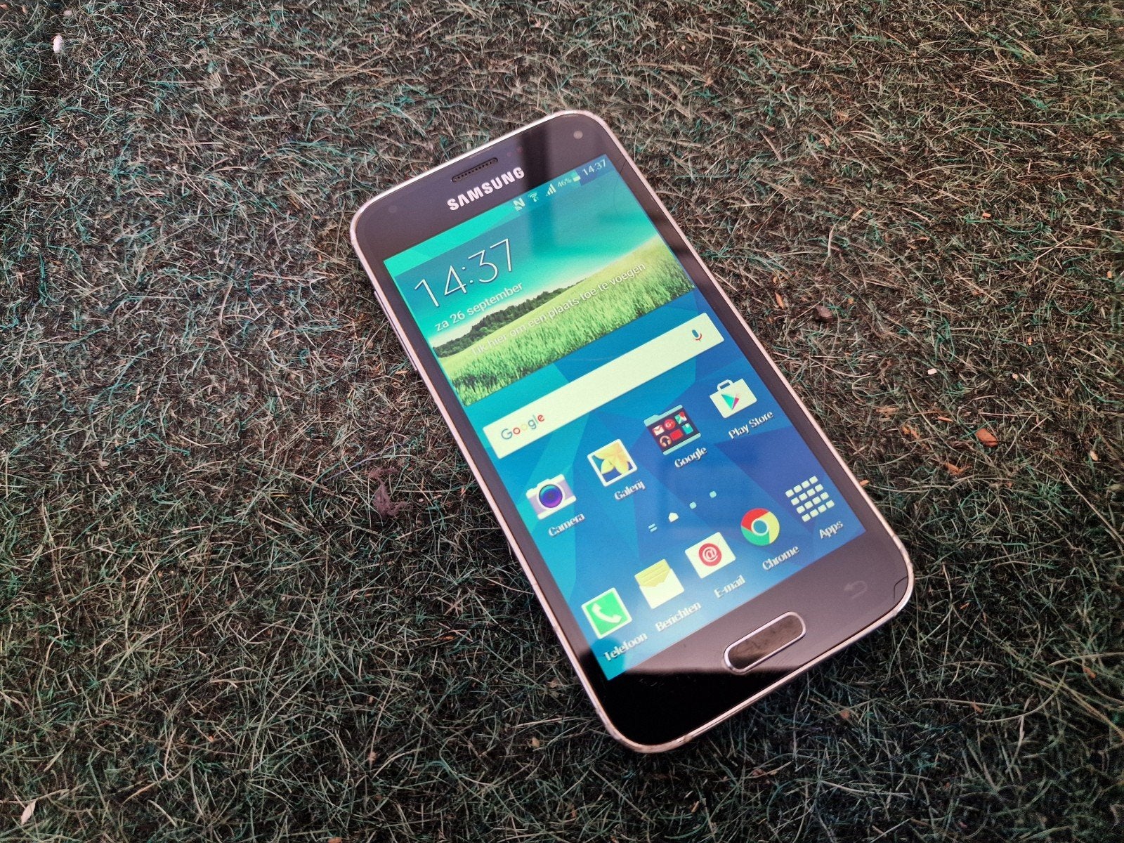 Samsung Galaxy S5 Mini SM-G800F 16GB - Schermproblemen, Gebruikt, Zwart, Touchscreen, Ophalen of Verzenden