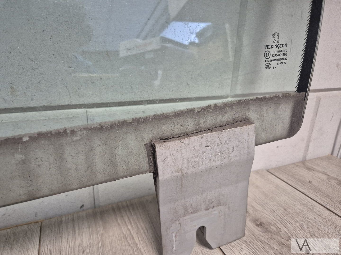 Ruit links van Peugeot 407 coupe 2005 - 2011 beetje bubbels, Gebruikt, -, -, Ophalen of Verzenden
