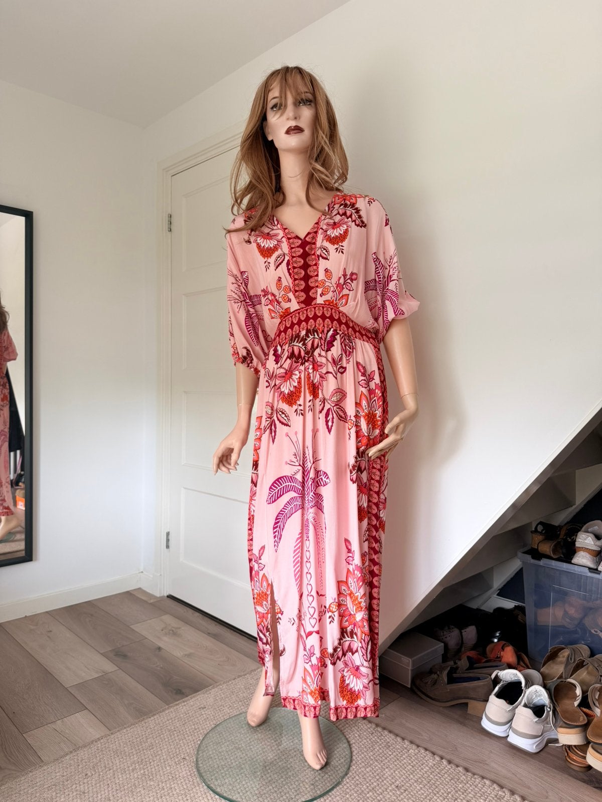 Etalagepop met drie verschillende pruiken, Kleding | Dames, Overige Dameskleding, Ophalen, Gedragen