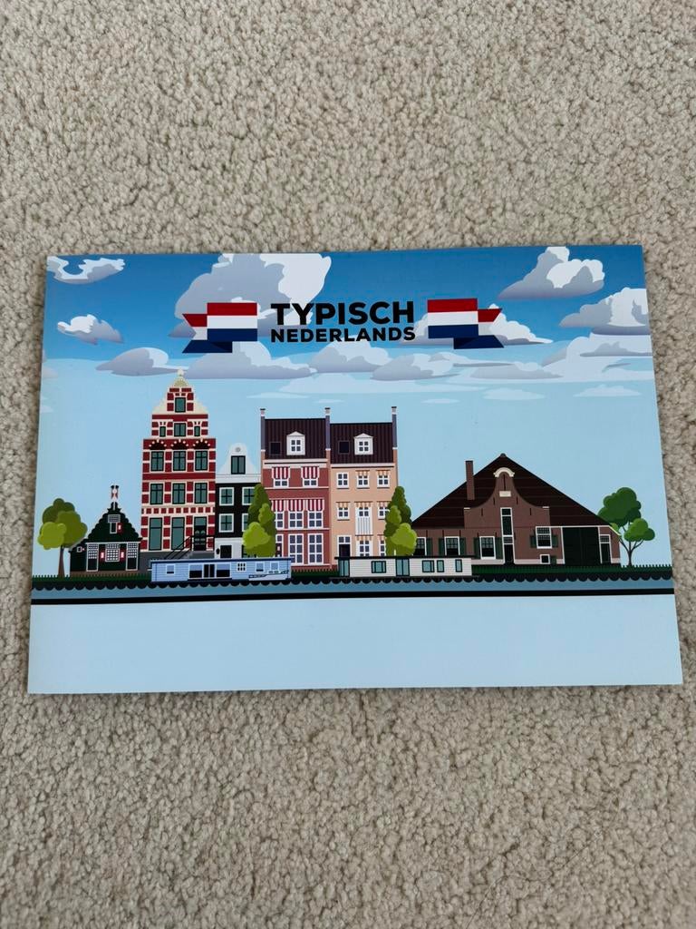 Typisch Nederlands huizen postzegel mapje met velletjes, Ophalen of Verzenden, Na 1940, Postfris