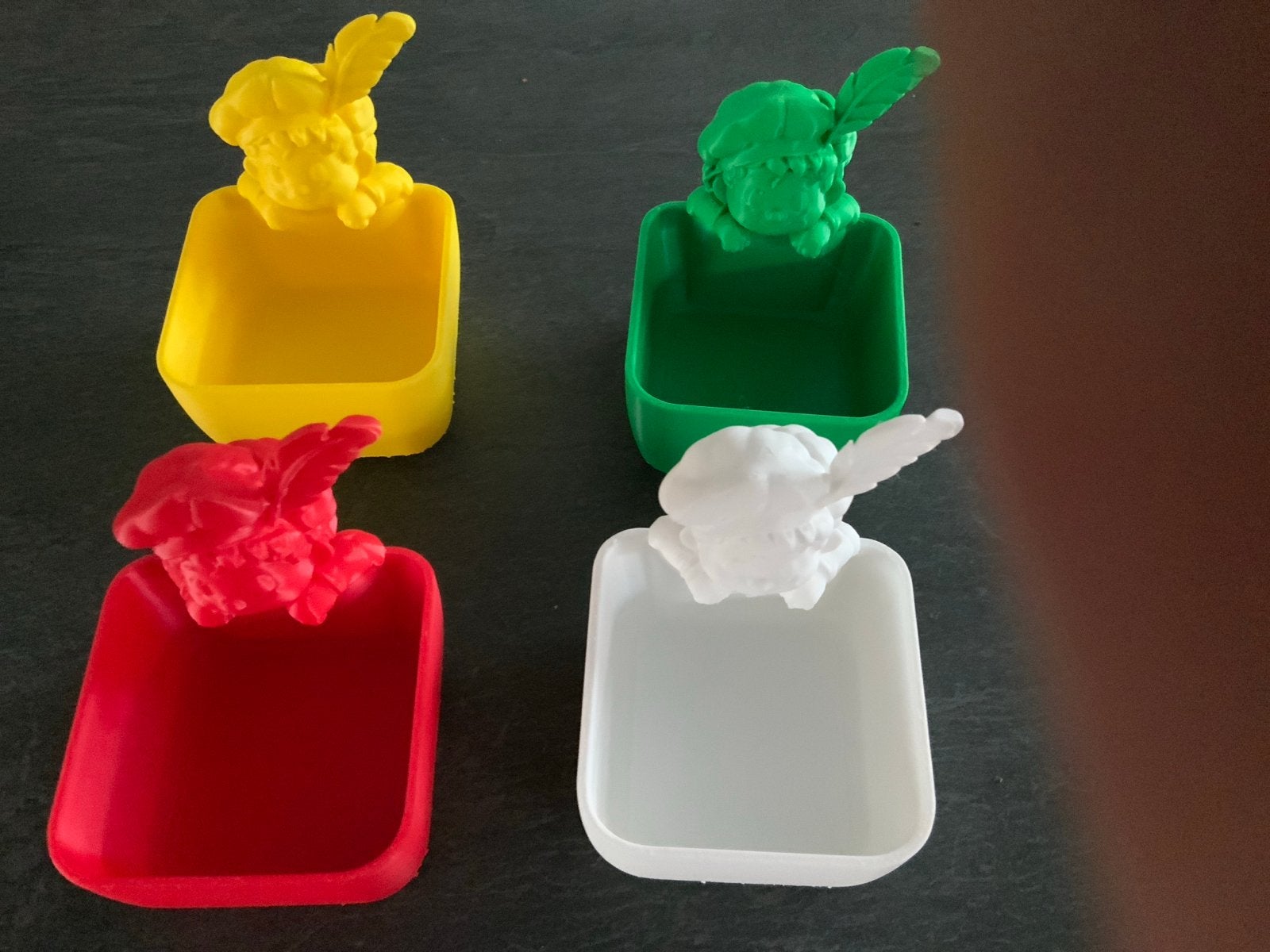 Set van 4 pepernoot bakjes, Ophalen of Verzenden, Gebruikt