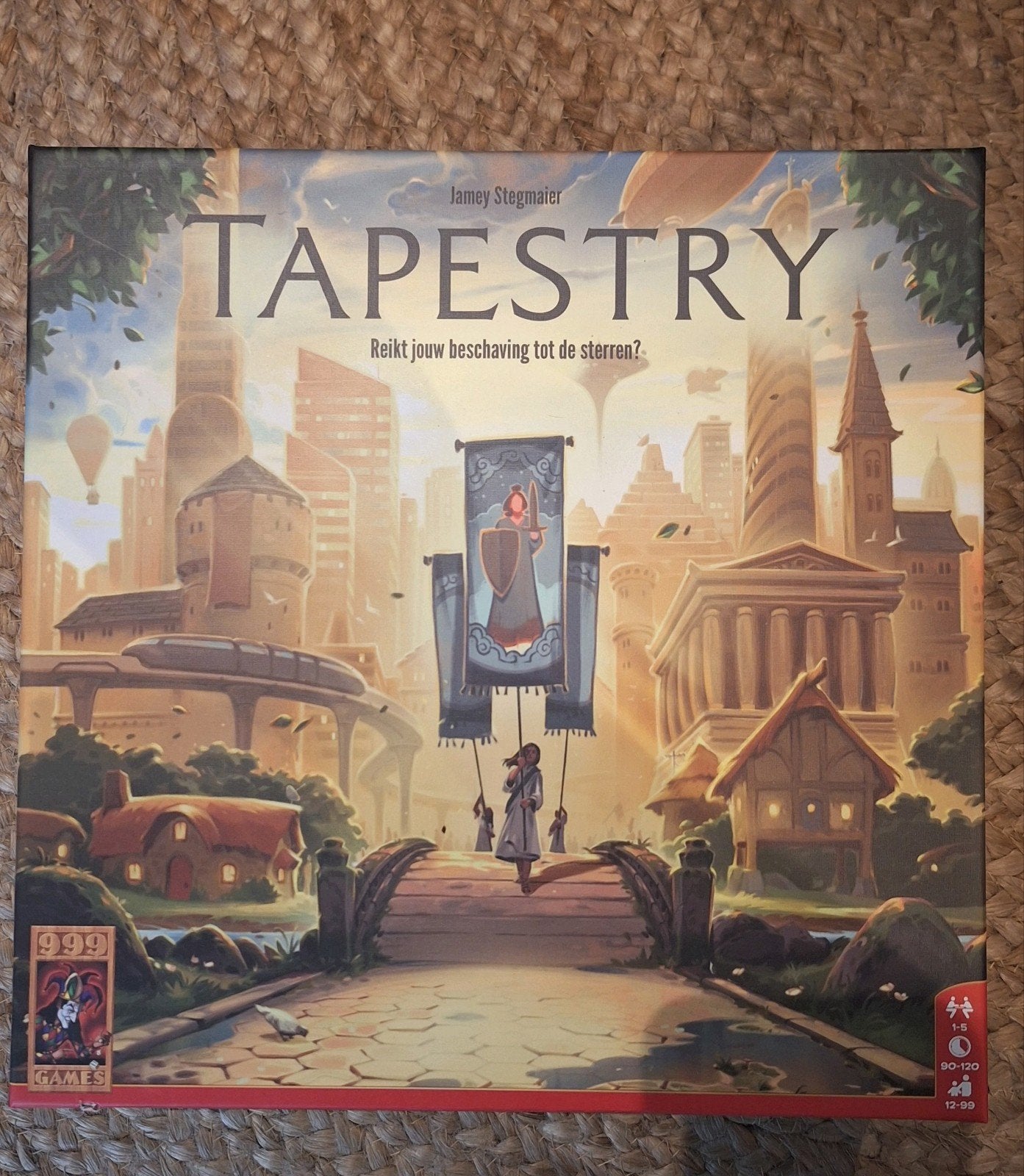 Tapestry basisspel 999 games., Hobby en Vrije tijd, Ophalen of Verzenden, Zo goed als nieuw