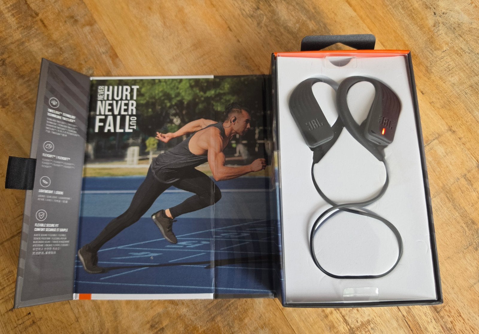 JBL Endurance Sprint Draadloze Sport Oordopjes – Zwart, Overige merken, Ophalen of Verzenden, Zo goed als nieuw, Over-ear