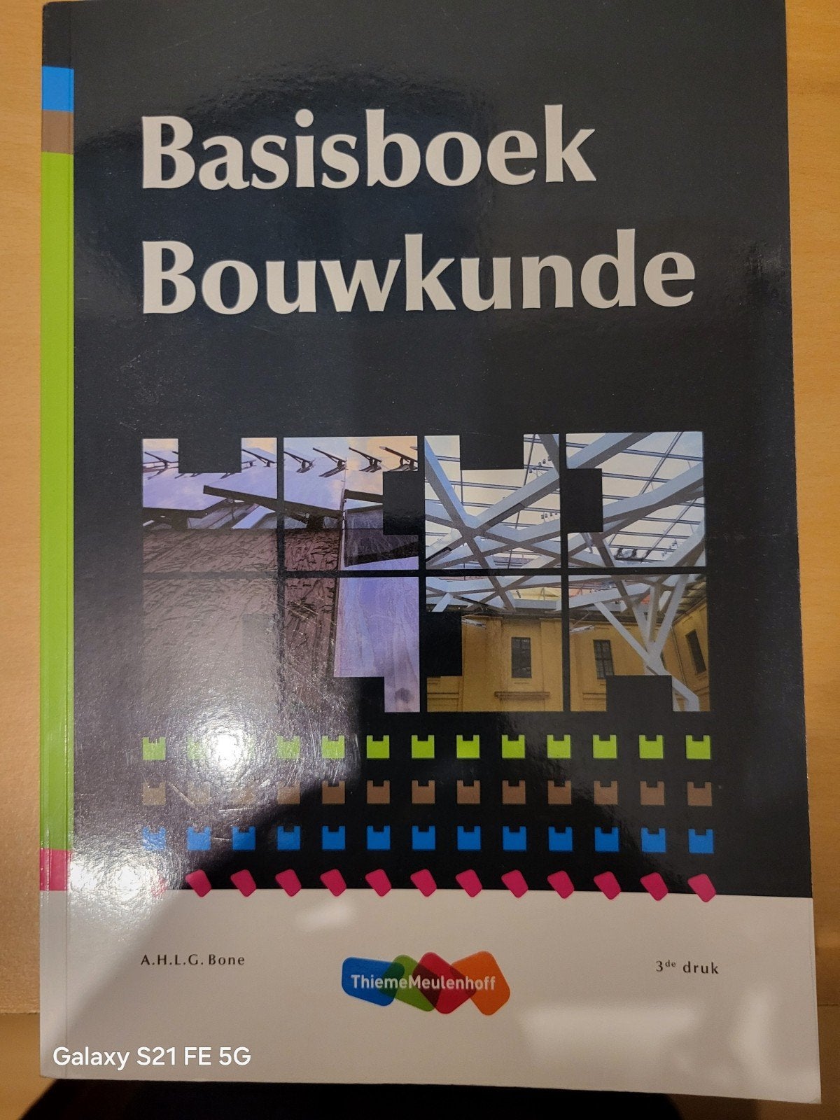Basisboek Bouwkunde - 3e druk - Thiememeulenhoff, Ophalen of Verzenden, Zo goed als nieuw, Bouwkunde, A.H.L.G. Bone