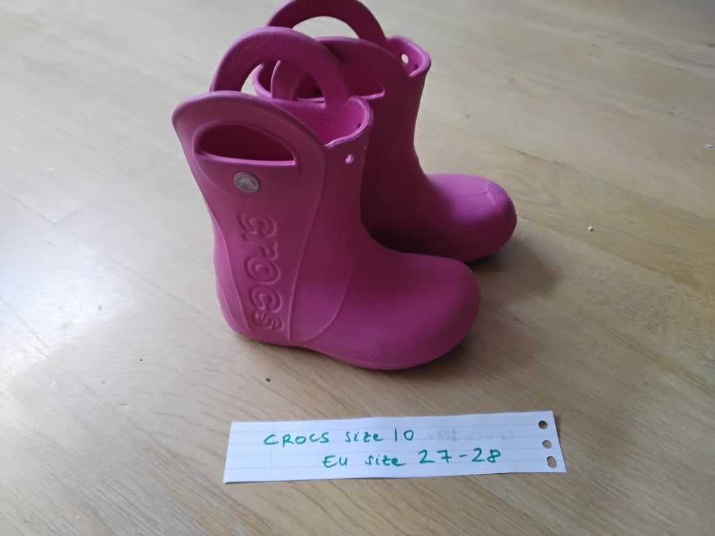 Laarzen meisjes, Crocs, Meisje, Ophalen of Verzenden, Laarzen