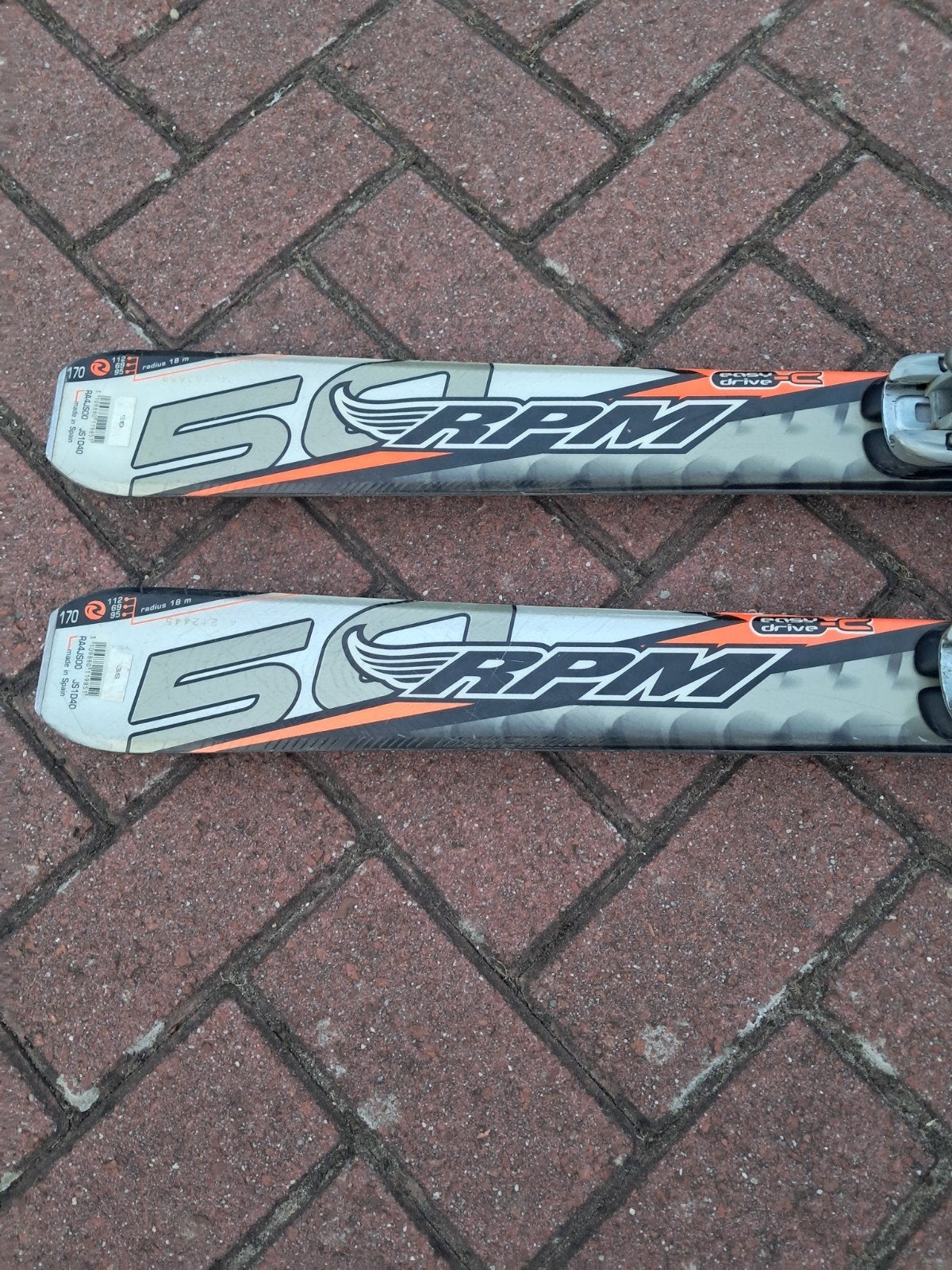 Zo goed als nieuwe Rossignol ski's - 170 cm, 160 tot 180 cm, Rossignol, Ophalen of Verzenden, Zo goed als nieuw