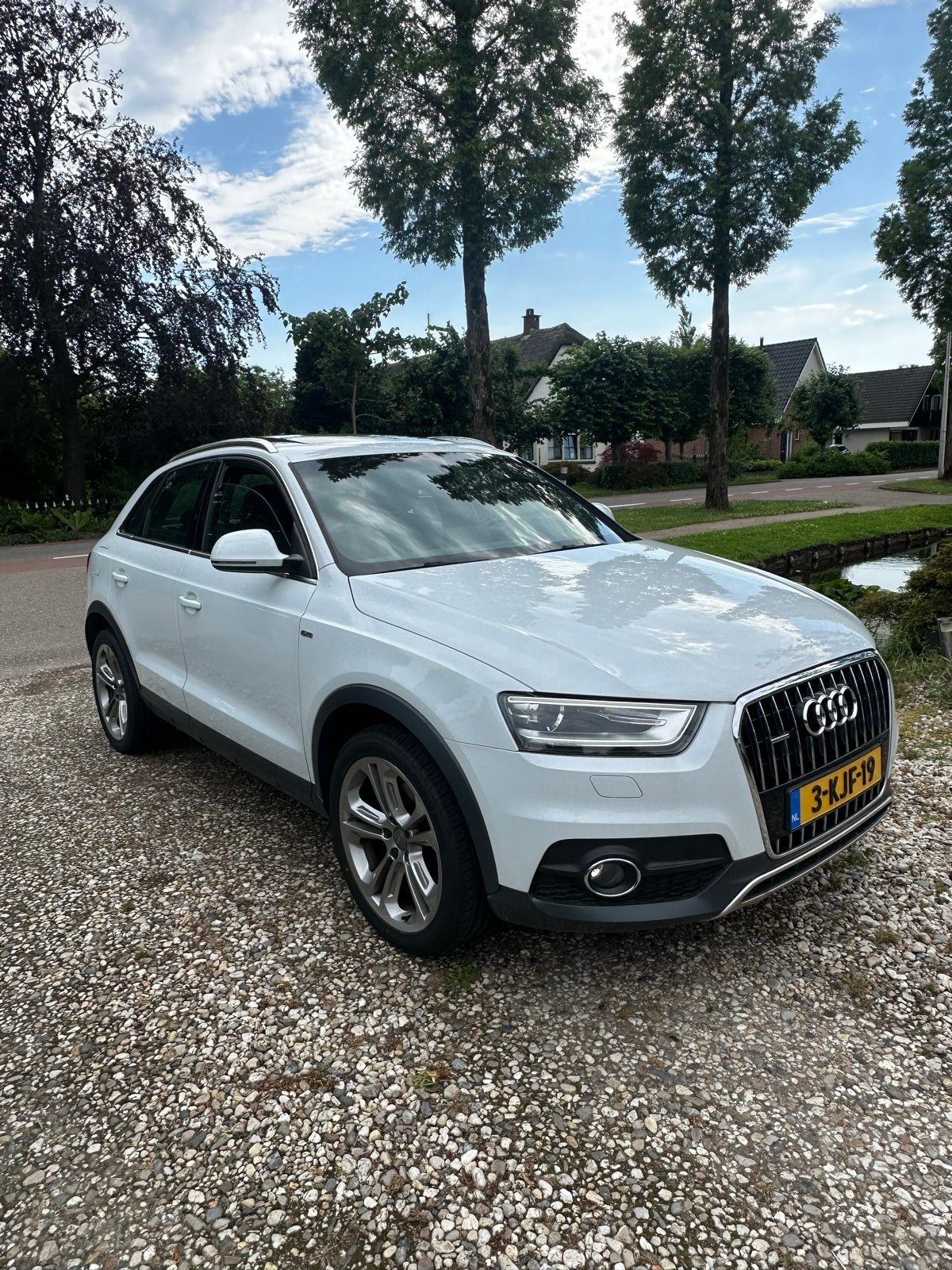 Audi Q3 2.0TFSI Quattro 125KW S-tron 2013 Wit, Zwart, 4 cilinders, Wit, Vierwielaandrijving