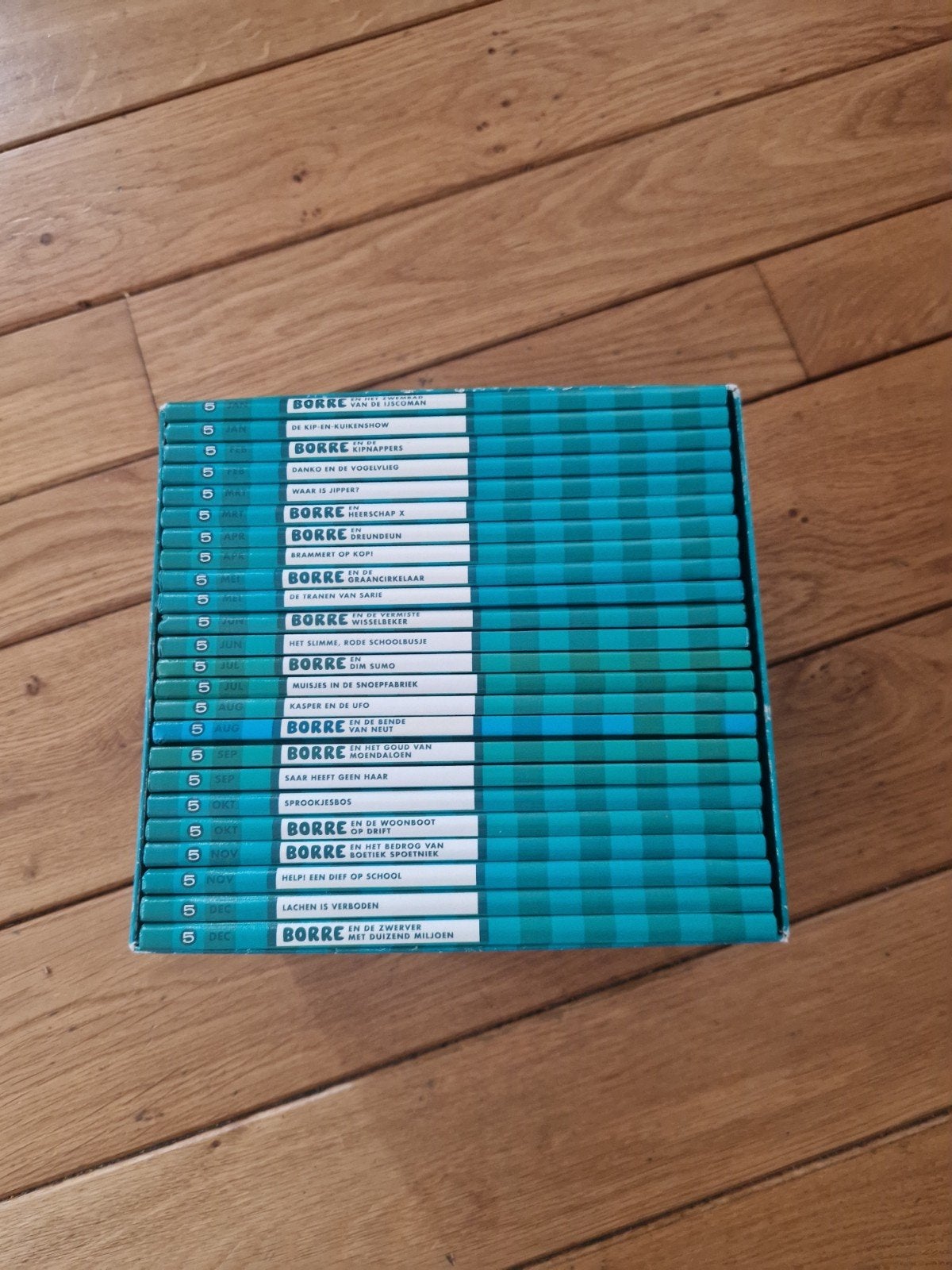 Borre Cassette Groep 5 - Complete Set (Gebruikte Staat), Ophalen of Verzenden, Gelezen, Fictie algemeen