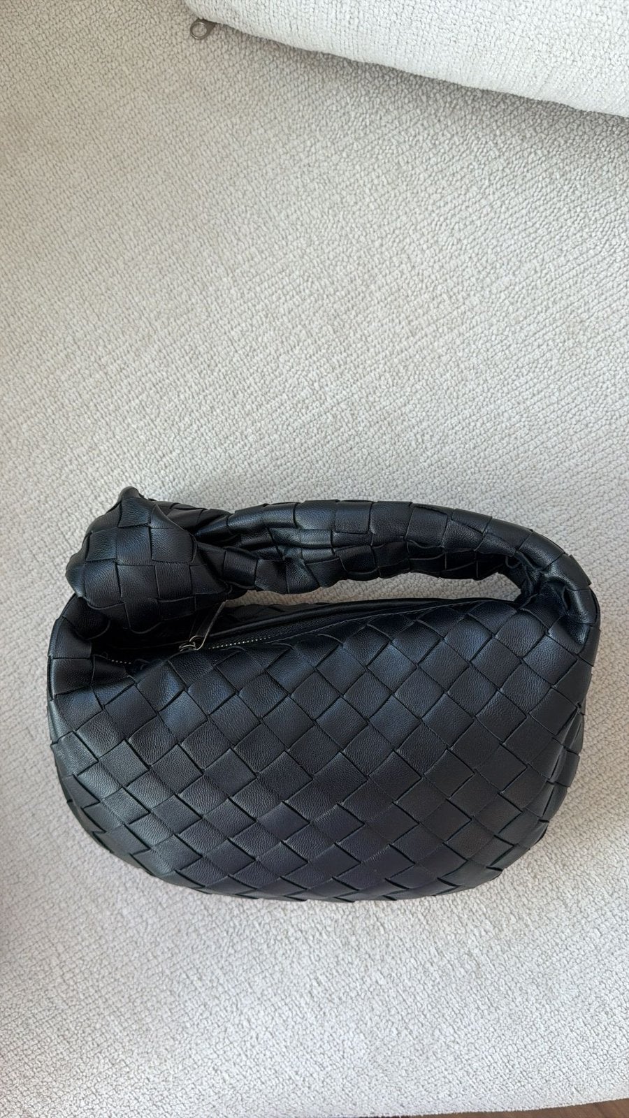 Bottega Mini jodie, Sieraden, Tassen en Uiterlijk, Toilettassen, Ophalen of Verzenden, Zo goed als nieuw, Zwart