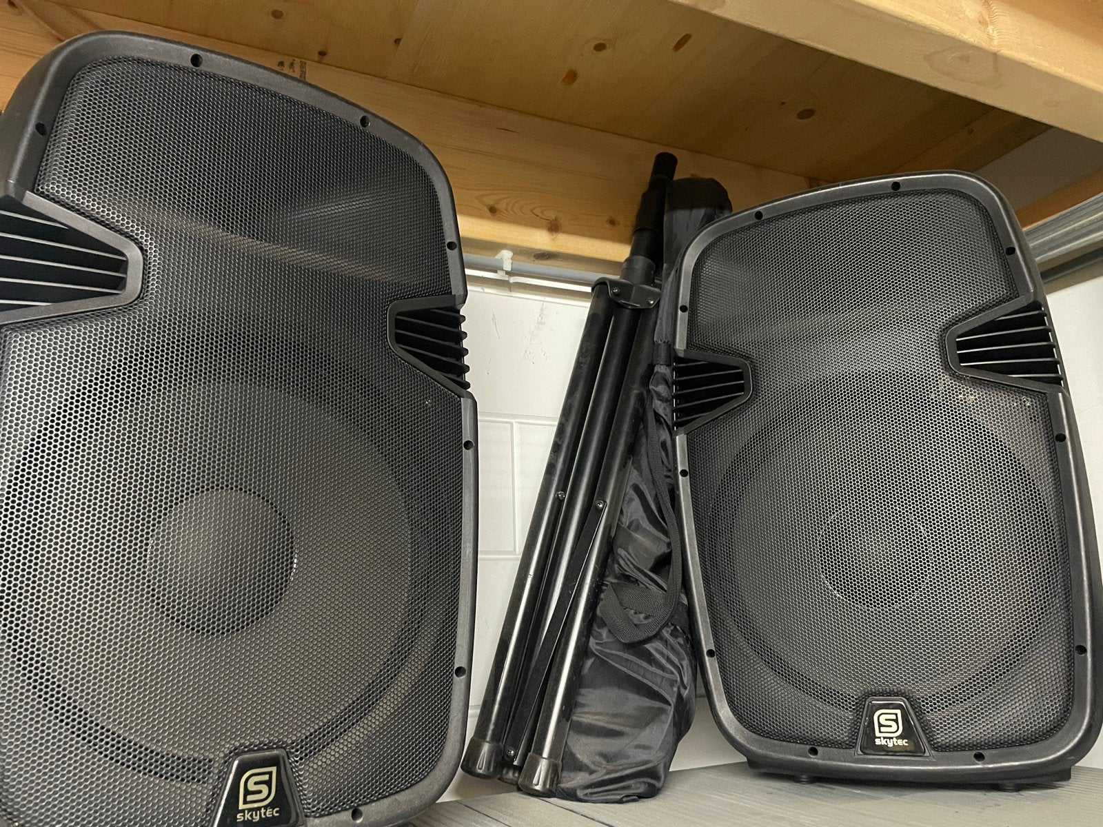 Skytec SPJ1500ABT MP3 Party Speaker Set met Bluetooth, Audio, Tv en Foto, Luidsprekers, Gebruikt, Party speaker, Bluetooth, Ophalen
