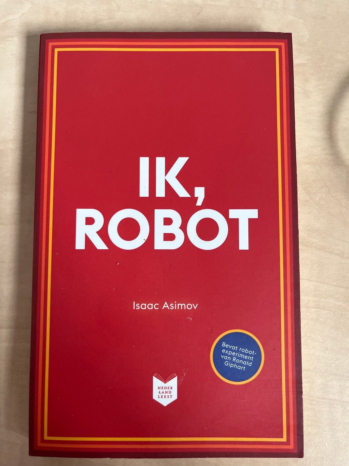 Ik, Robot - Isaac Asimov (Nederland Leest), Ophalen of Verzenden, Zo goed als nieuw