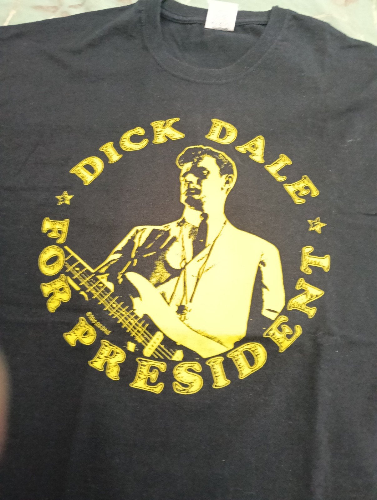 Nieuw t-shirt van DICK DALE, zeldzaam van deze surfgitarist, Ophalen of Verzenden, Nieuw, Kleding