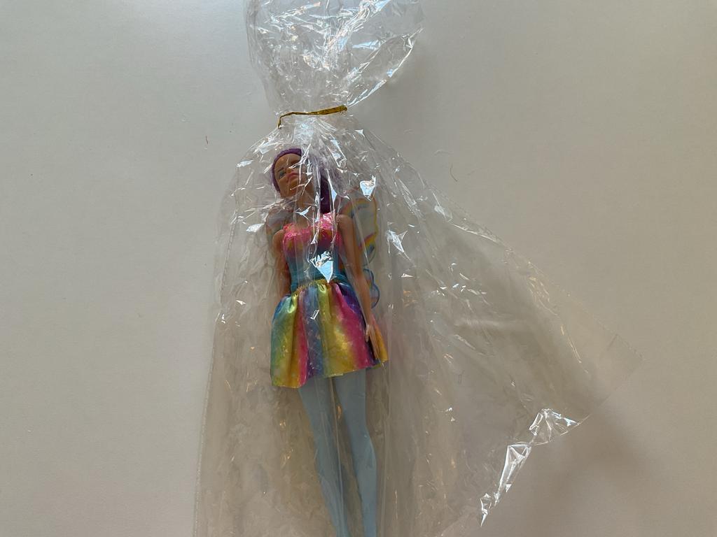 Barbie Regenboog Fee Pop met Vleugels, Kinderen en Baby's, Speelgoed | Poppen, Ophalen, Zo goed als nieuw, Barbie