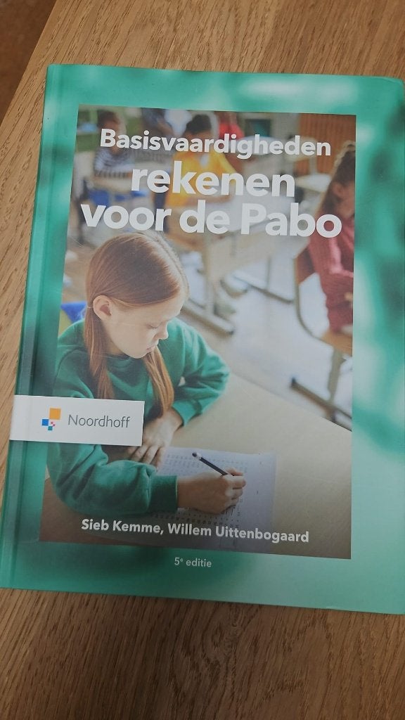 Basisvaardigheden rekenen voor de Pabo, Gelezen, Sieb Kemme, Beta, HBO