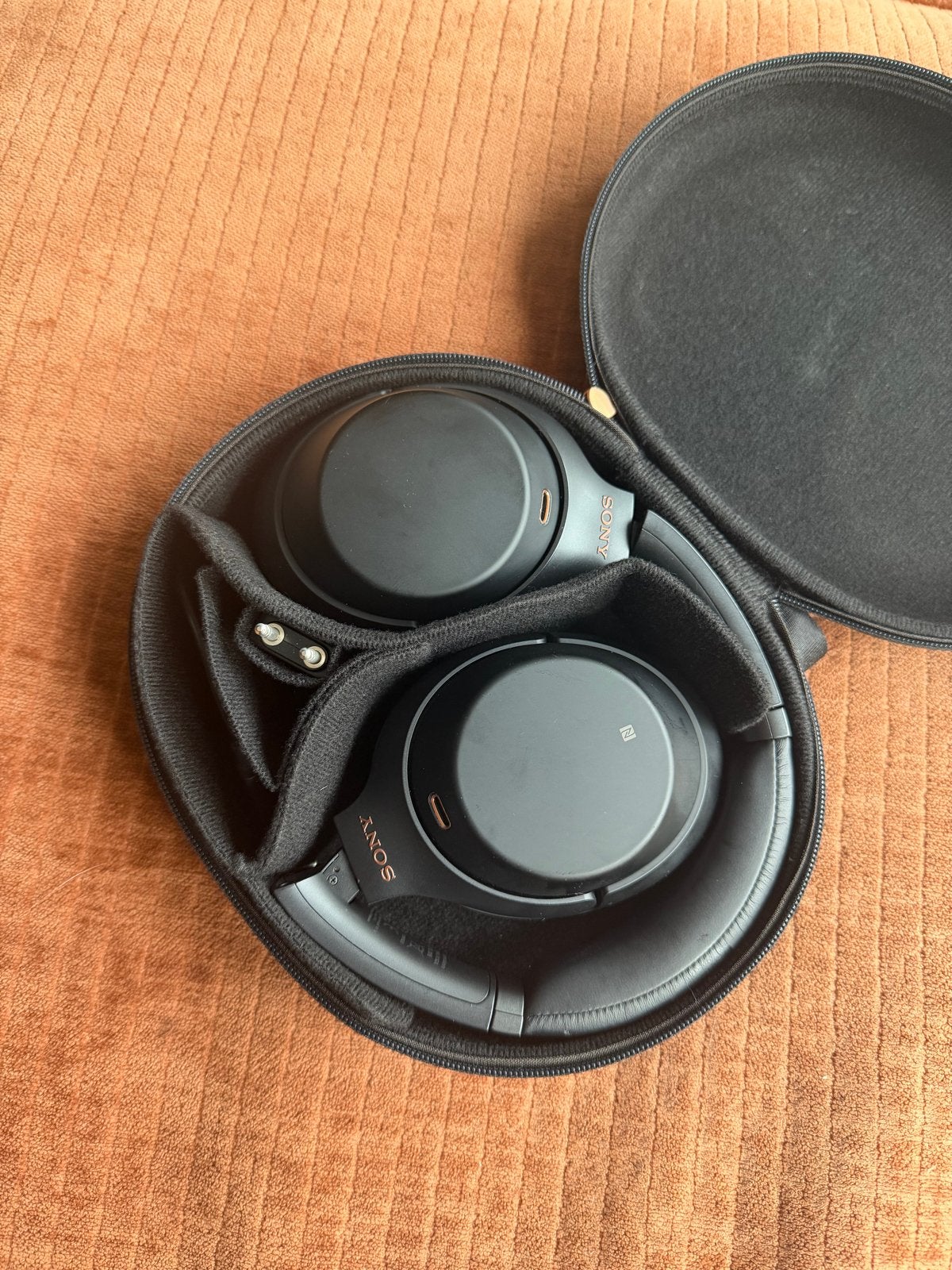 Sony WH-1000XM4 Noise Cancelling Koptelefoon Zwart, Audio, Tv en Foto, Koptelefoons, Ophalen, Bluetooth, Zo goed als nieuw, Zwart