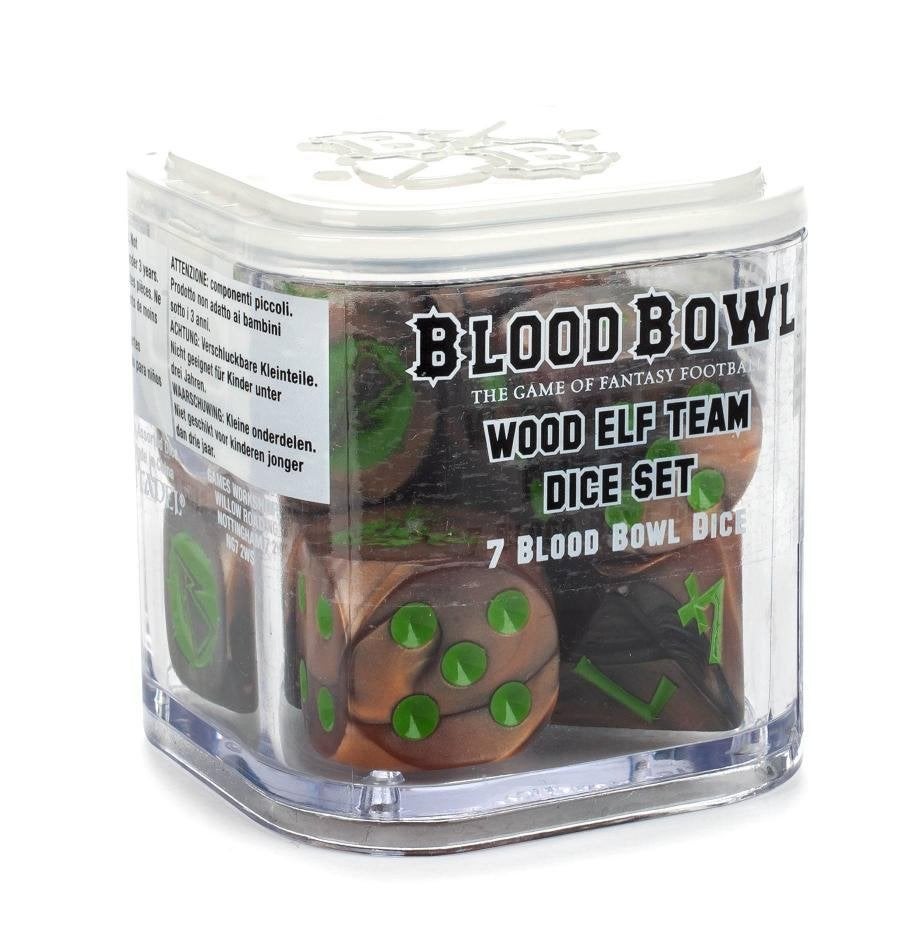 Gezocht: Wood Elf Blood Bowl Dice, Hobby en Vrije tijd, Ophalen, Zo goed als nieuw, Overige soorten, Toebehoren
