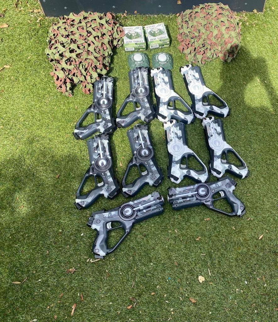 Lasergame te huur; Light Battle, Ophalen, Zo goed als nieuw