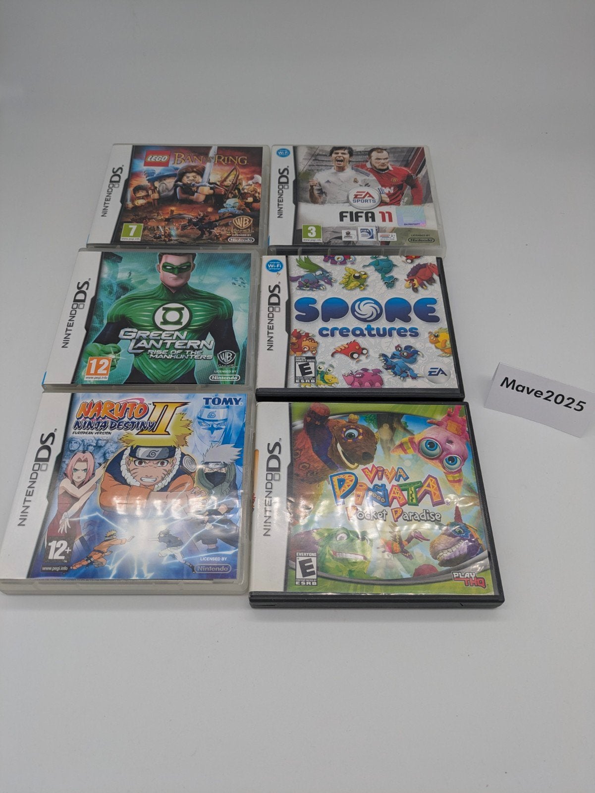 6 Nintendo DS games - Compleet met handleiding, 1 speler, Ophalen of Verzenden, Gebruikt, Vanaf 3 jaar