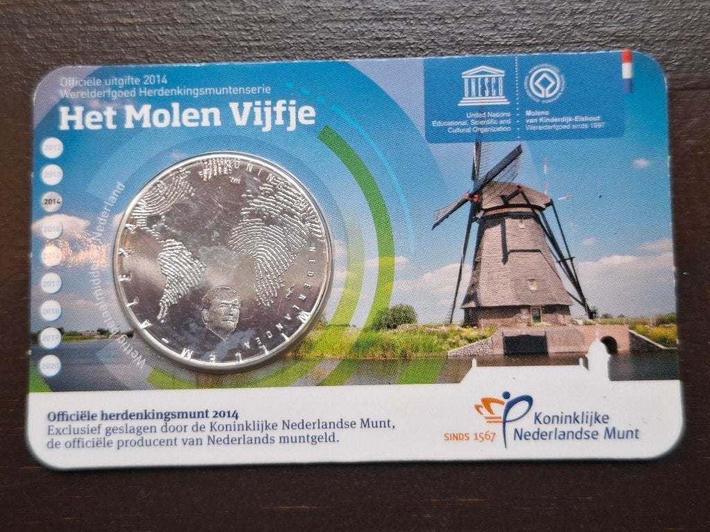 Het Molen Vijfje, Ophalen of Verzenden, Koningin Beatrix, Euro's, Losse munt