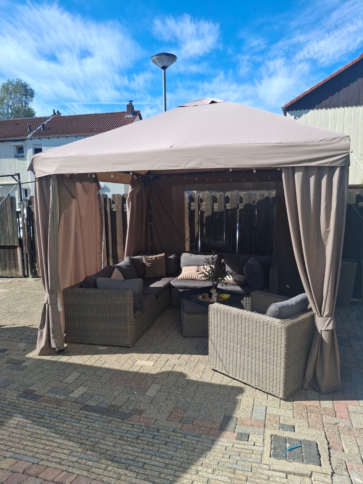 paviljoen matteo, Tuin en Terras, Partytenten, Minder dan 4 meter, Zo goed als nieuw, Paviljoen, 2 meter of meer