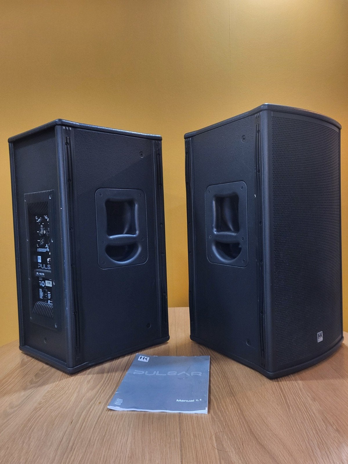 hk audio pulsar  pl 112 fa active p.a. luidsprekers., Ophalen, Overige typen, Overige merken