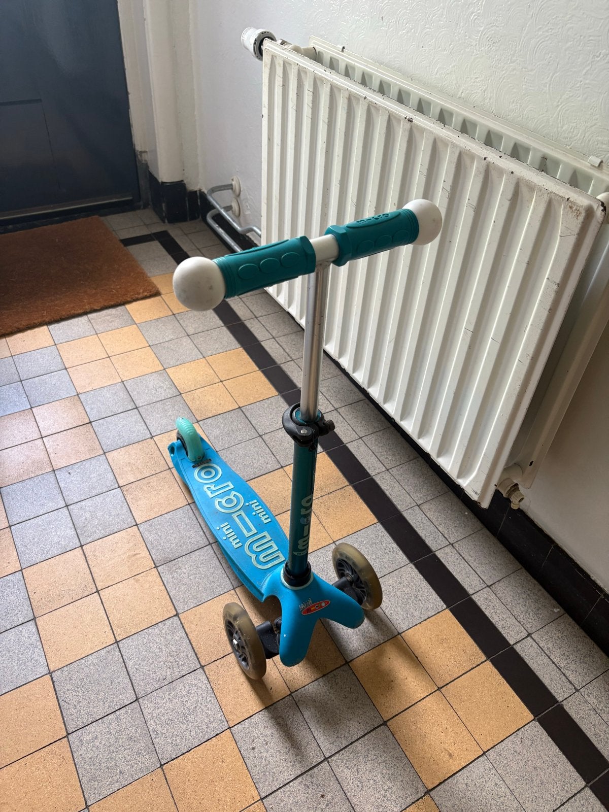 Micro Mini Step Blauw, Fietsen en Brommers, Steps, Ophalen, Gebruikt, Gewone step
