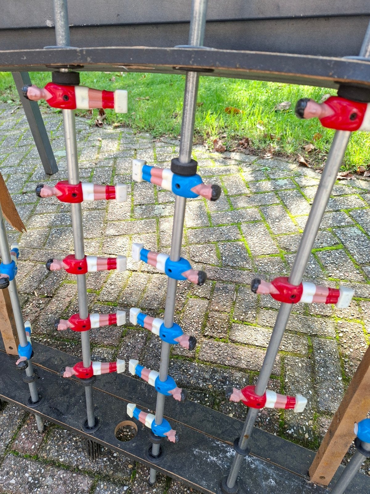 tafelvoetbal poppetjes, Ophalen of Verzenden, Gebruikt
