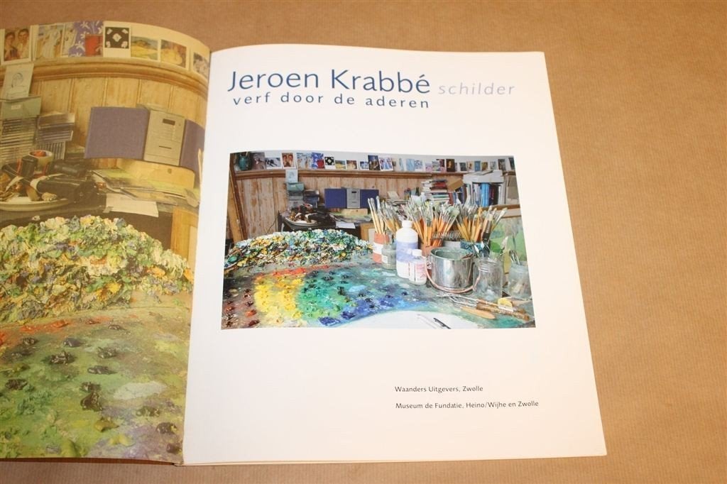 Jeroen Krabbe Schilder — Verf door de Aderen, Ophalen of Verzenden, Gelezen